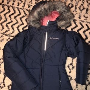 Brand new girls size Xsmall Columbia jacket